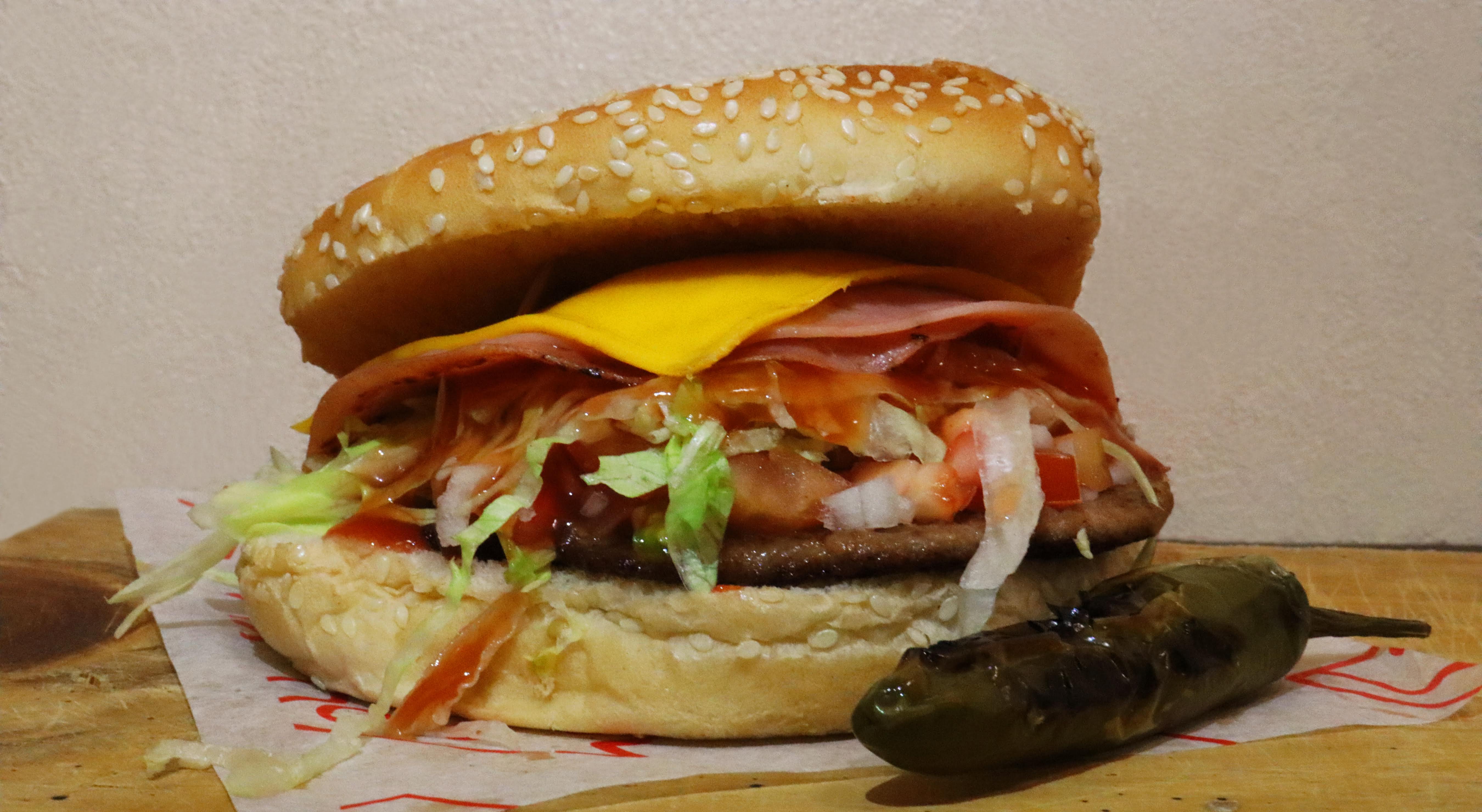 Hamburguesa sencilla